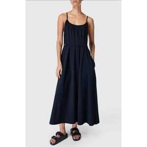 Sweaty Betty Explorer Black Maxi Dress Cord Belt Size Small